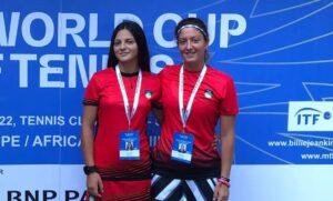 Read more about the article BJK Cup // Kristal Dule dhe Rea Qinami fitojnë në përballjen doubles