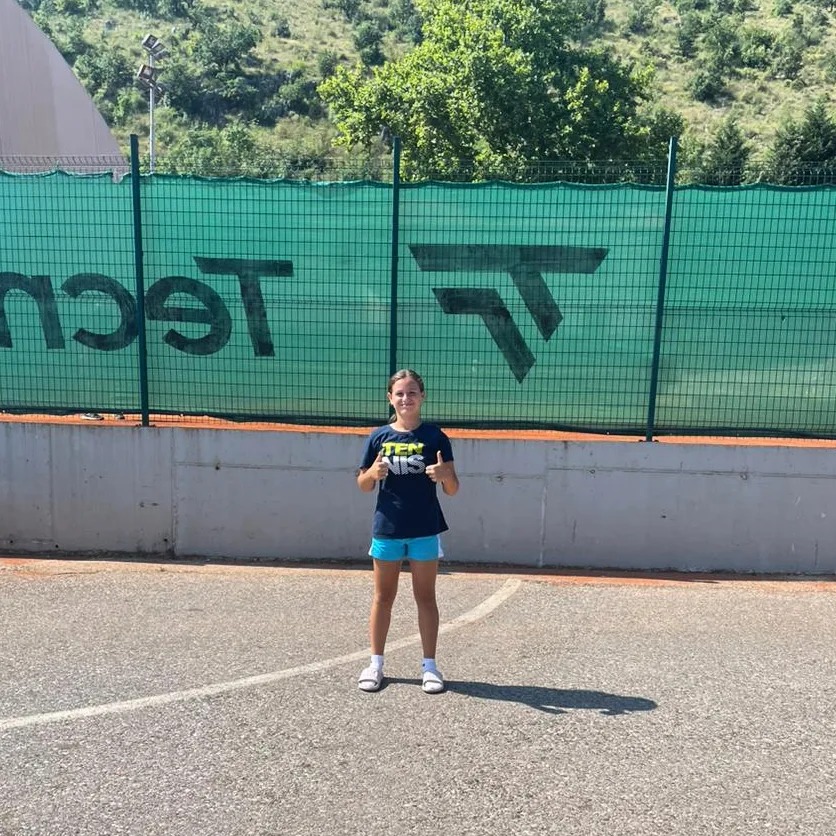 Eminent Podgorica U12 Tennis Europe – Anjel Hoxha në gjysmëfinale doubles