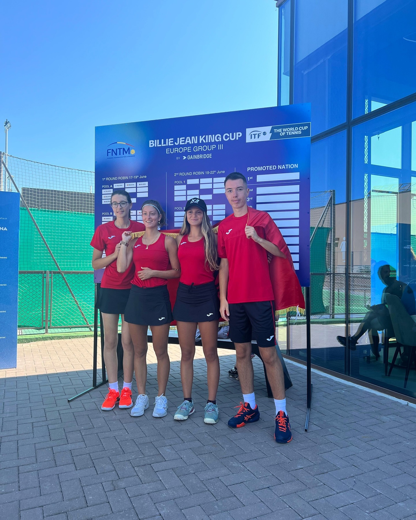 Billie Jean King Cup, Ekipi shqiptar i vajzave mbërrin në Moldavi