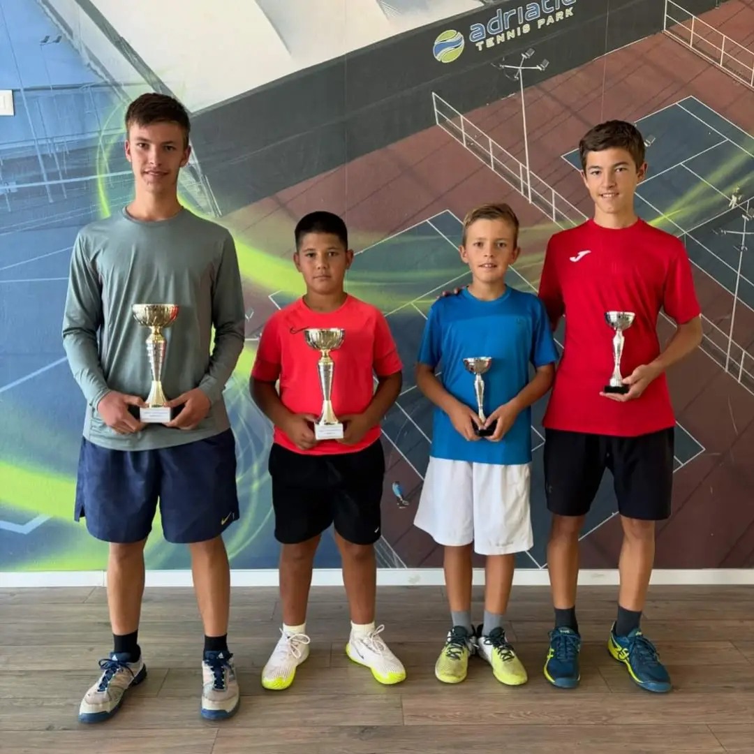 Bajrami e Ademi në U12 dhe Camaj e Gaba në U18 janë fituesit e “ADRIATIC TENNIS PARK OPEN 2024”