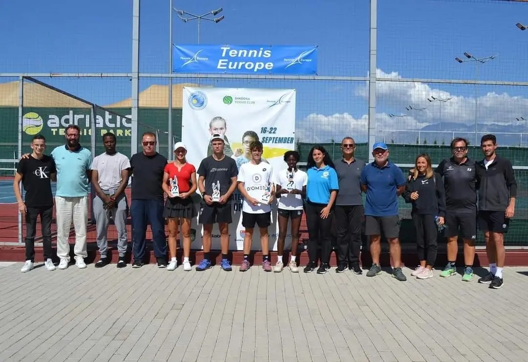 Adernian dhe Verni fitues të Tennis Europe Junior Tour SHKODRA OPEN 2024