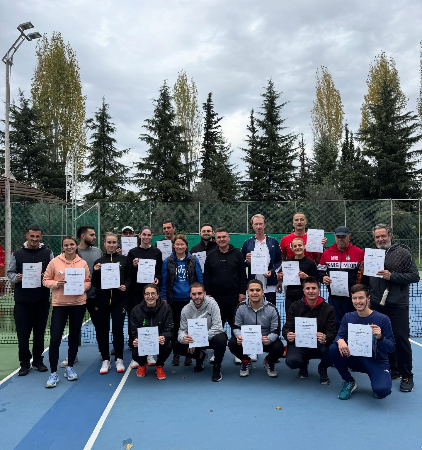 Kursi ITF/OS “Coaching Beginner & Intermediate Players” në Tiranë